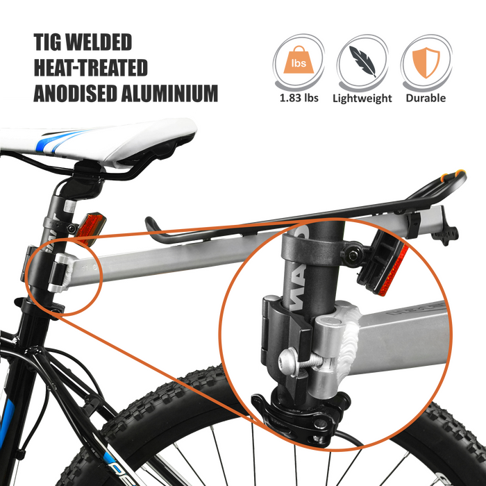 IBERA Bike Seatpost-Mounted Commuter Carrier | IB-RA11 - Bikepakmart