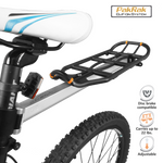 IBERA Bike Seatpost-Mounted Commuter Carrier | IB-RA11