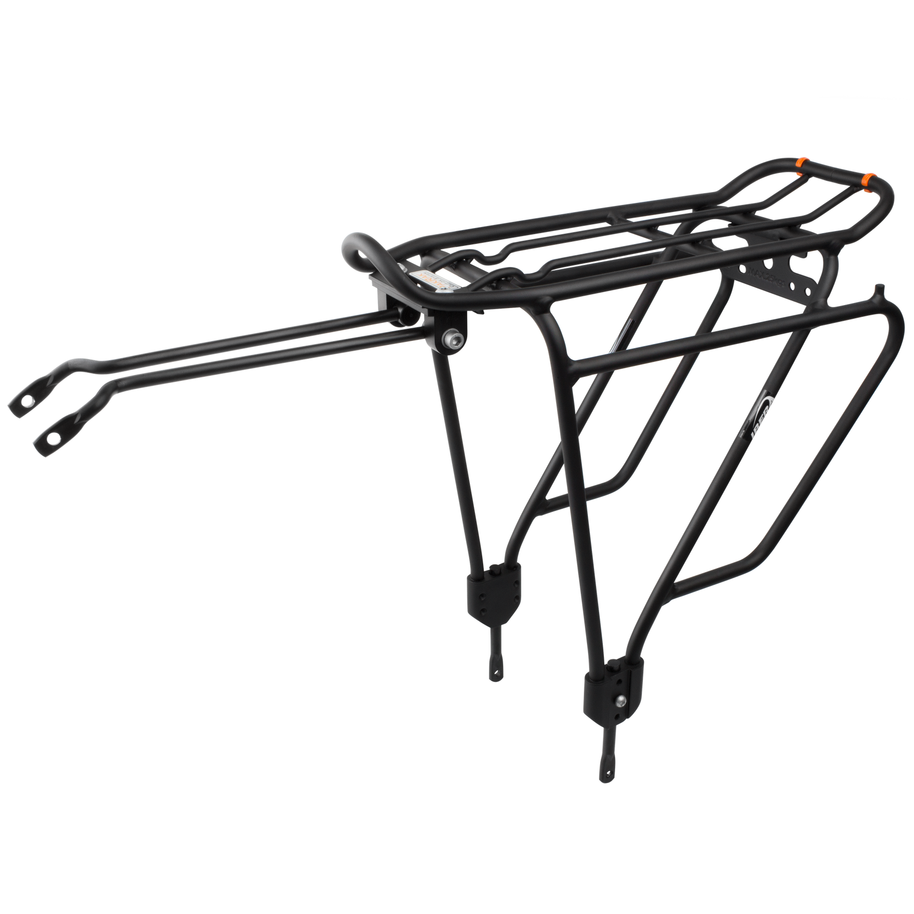 Legs Attached to Carrier Rack