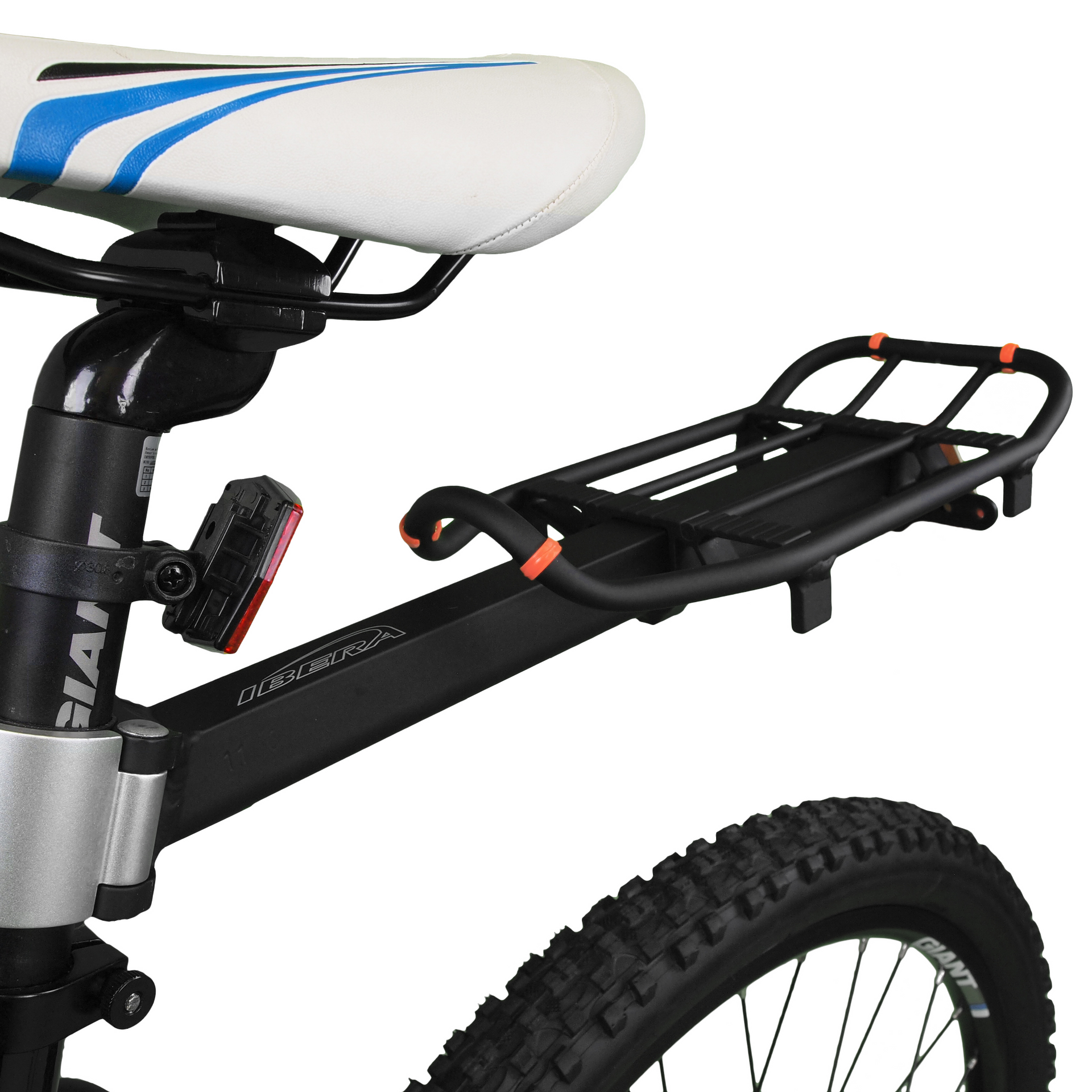 IBERA PakRak Mini Bike Commuter Carrier | Seatpost Rack - Bikepakmart