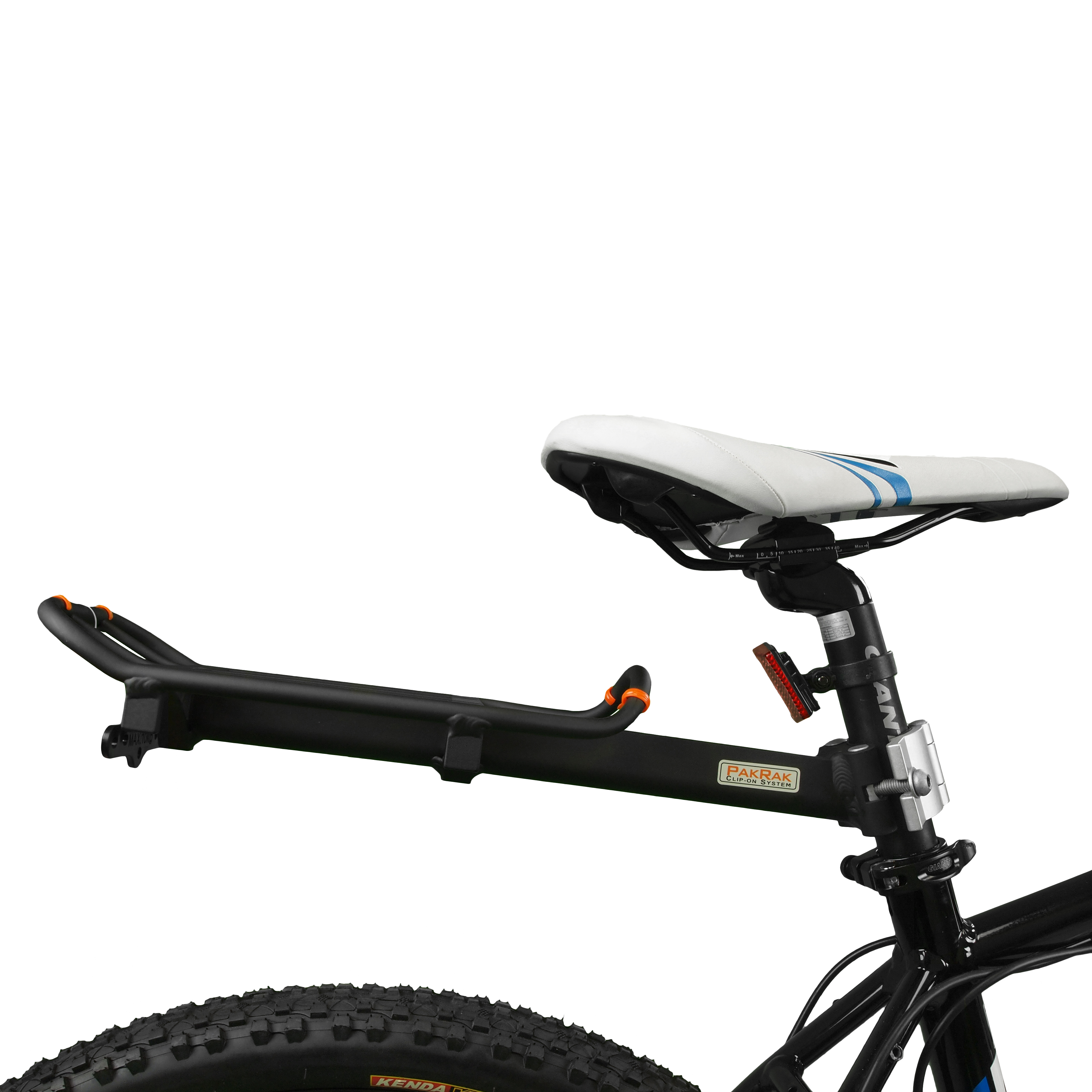 Mini Rear Carrier on Bike