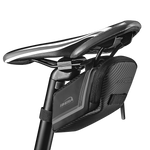 Gray Saddle Bag Attached Under Seat