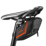 Orange Saddle Bag Attached Under Seat