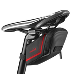 Red Saddle Bag Attached Under Seat