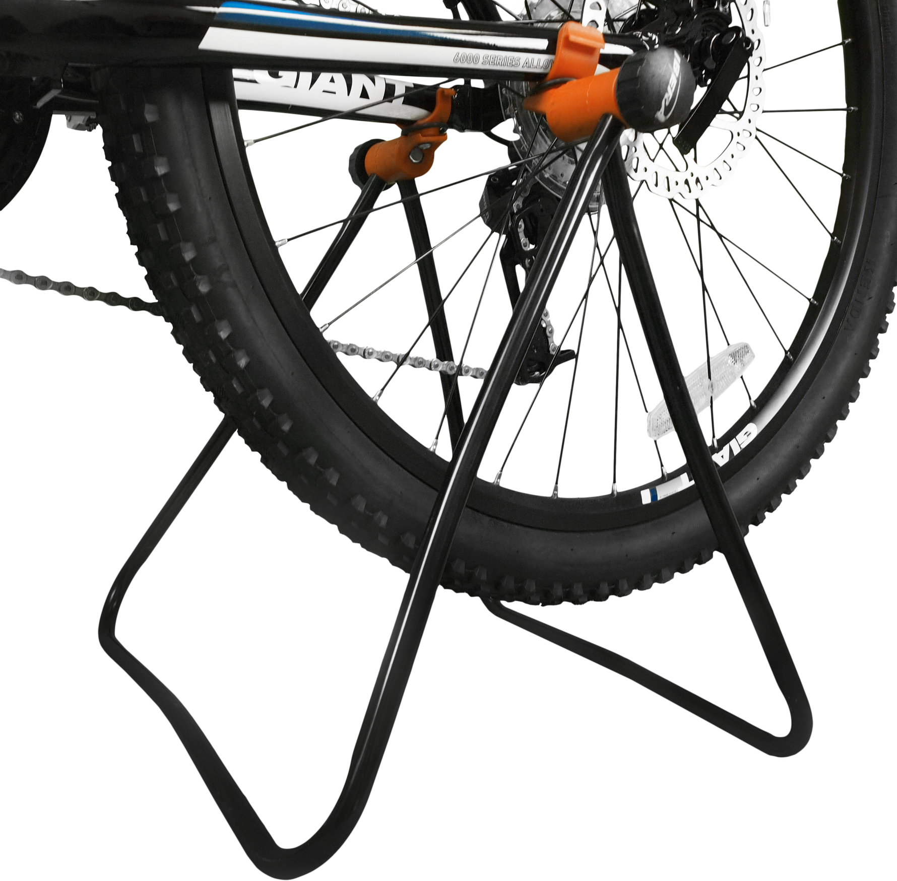 Utility Stand Demonstration with Bike