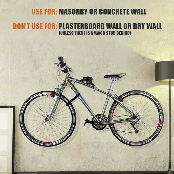 bv bike utility stand - one the wall